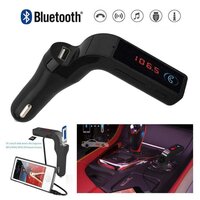 Car G7 with Turbo Chargings LCD Bluetooth Charger Fm Kit Mp3