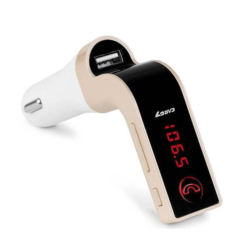 Car G7 with Turbo Chargings LCD Bluetooth Charger Fm Kit Mp3