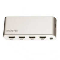 Cadyce 5x1 Hdmi Switch - Durable Plastic Material, Customized Size, Polished White Finish | 4k Support For Seamless Industrial Connectivity