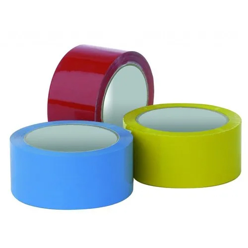 Colored Self Adhesive Bopp Tape - Length: 40 Meter (M)