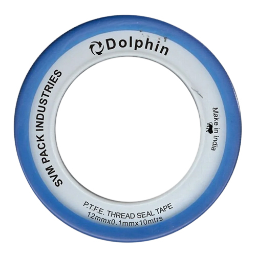 PTFE Adhesive Tape - PTFE Material, 10-20 Meters Length, 0-20 Millimeters Width, 260 oC Working Temperature | Chemical & Moisture Resistant, Versatile Sealing Solution