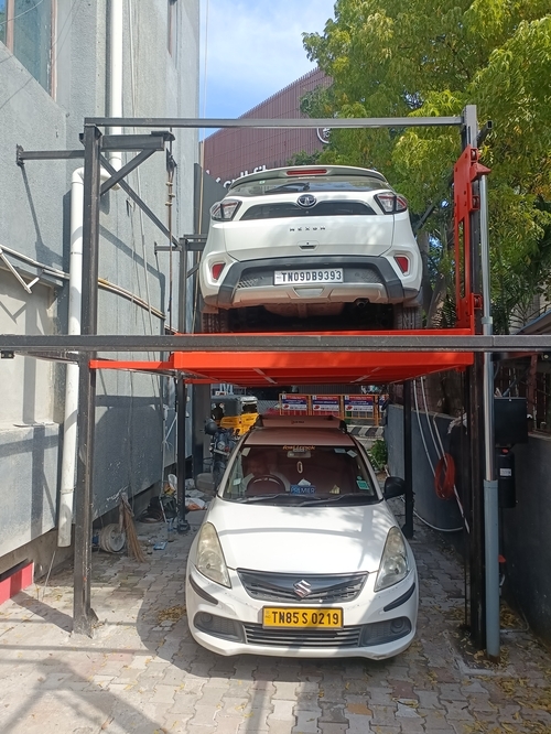 Stacked Four Post Car Parking System - Height: 4200 Millimeter (Mm)