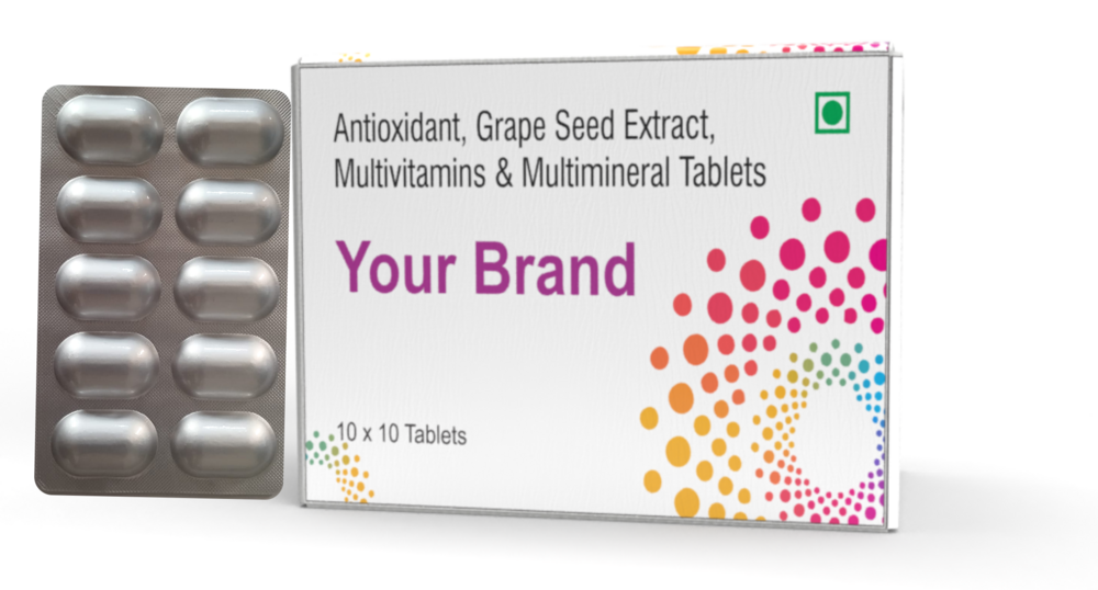 Multivitamin with antioxidant tab