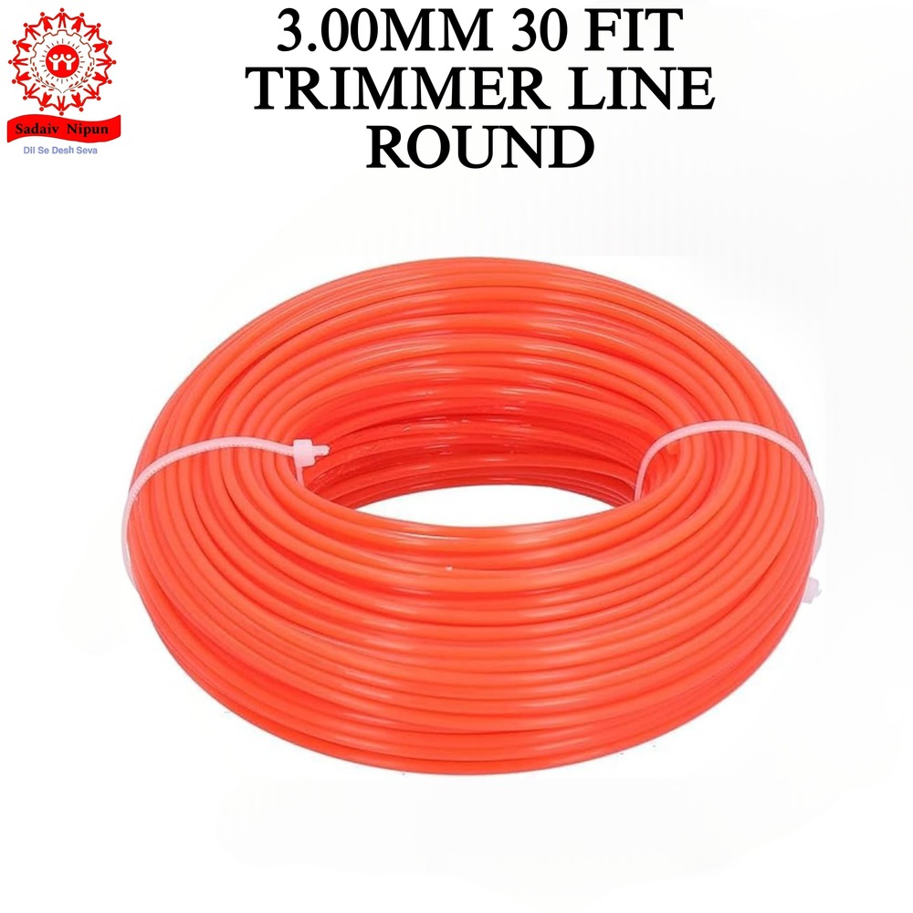 BTL0093 High-Quality Round 3.00mm 30-Fit Attachment for 35CC-72CC Brush Cutters, Trimmers & Lawn Mowers – Ideal for Agriculture Machines