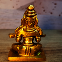 Small Brass Maa Annapurna Idol By Aakrati| Ideal Spiritual Decor for Peace and Abundance