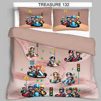 Treasure 132 King Size Double Bedsheet (King Size Available)