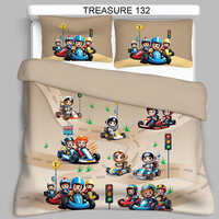 Treasure 132 King Size Double Bedsheet (King Size Available)