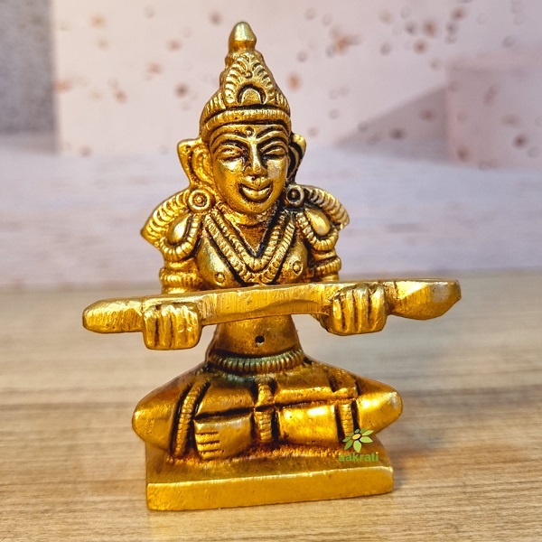 Brass Maa Annapurna Idol | Perfect Gift for Blessings and Spiritual Growth By Aakrati