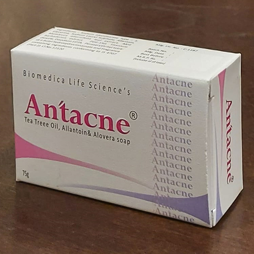 75g Antacne Tea Tree Oil Allantoin And Aloevera Soap