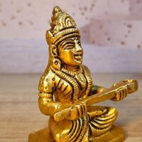 Aakrati Elegant Brass Maa Annapurna Idol | Divine Decor for Vastu, Prosperity, and Well-being