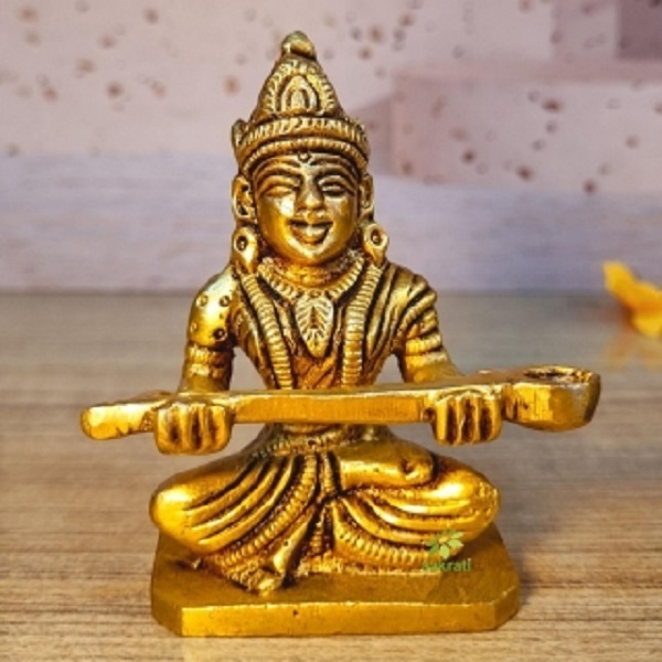 Aakrati Elegant Brass Maa Annapurna Idol | Divine Decor for Vastu, Prosperity, and Well-being