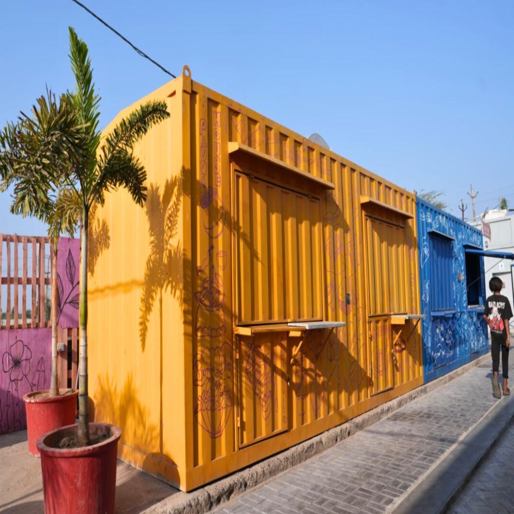 Food Court Container - Floor Load: Upto 500  Kilograms (Kg)