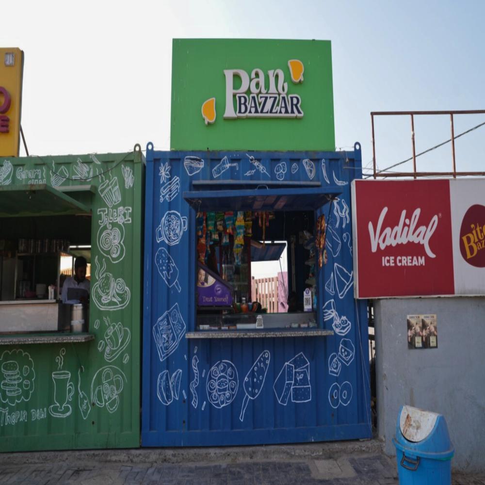 Food Court Container - Floor Load: Upto 500  Kilograms (Kg)
