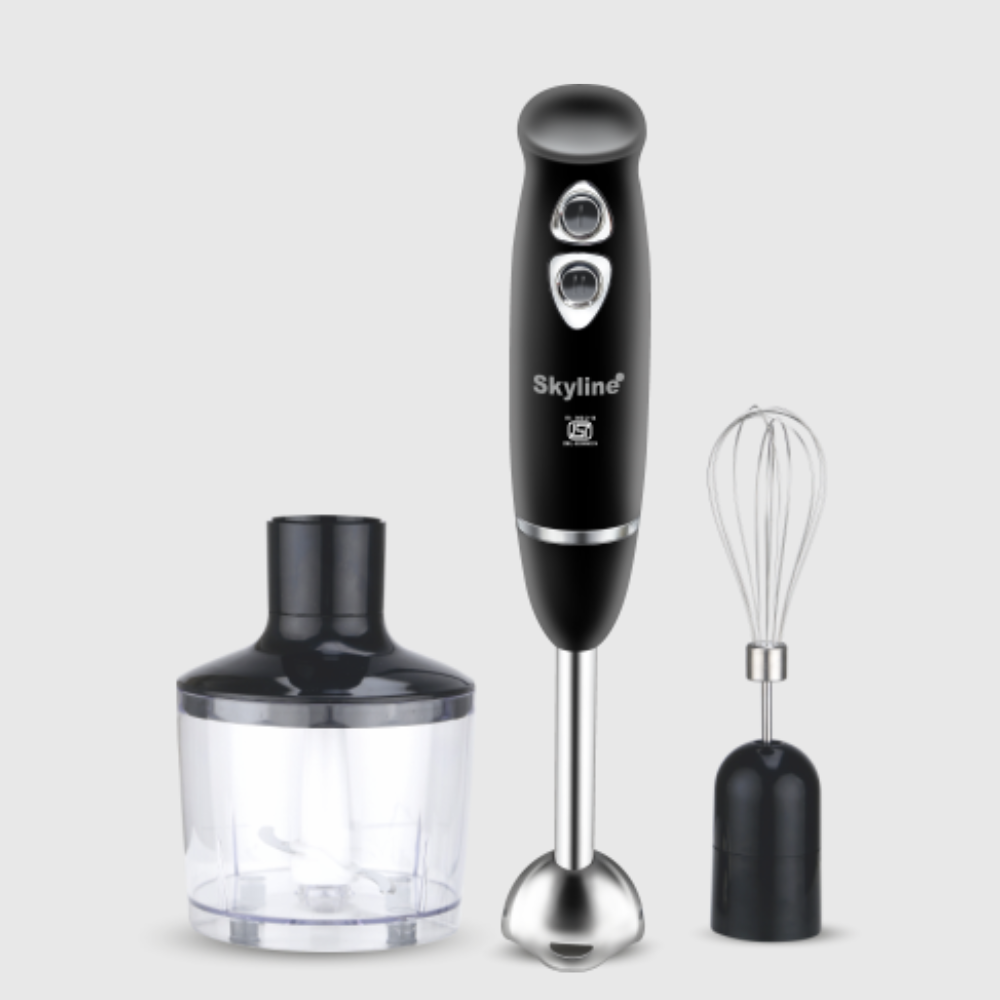 Hand Blender with Chopper & Whisker