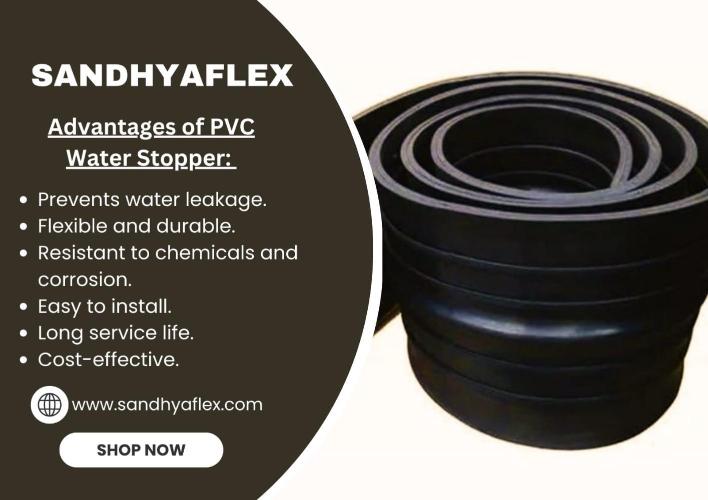 Pvc Water Stopper  300 X8Mm - Color: Black