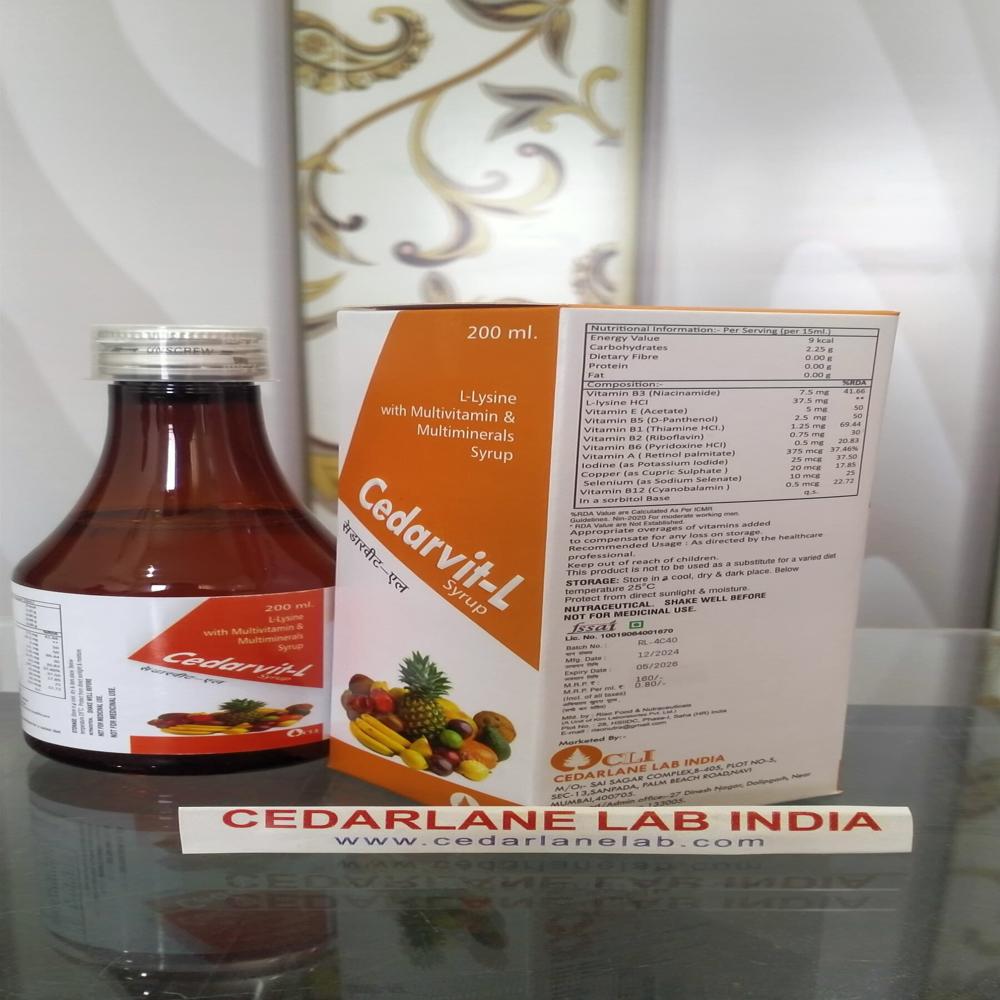 CEDARVIT-L SYRUP