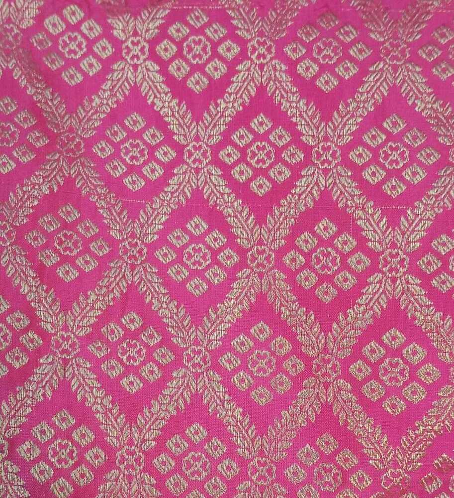 Brocade Fabric For Blouse - Attributes: Washable