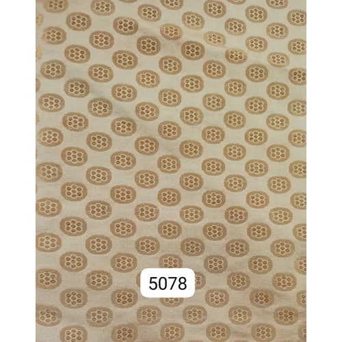 Designer Polyester Jacquard Fabric - Attributes: Washable