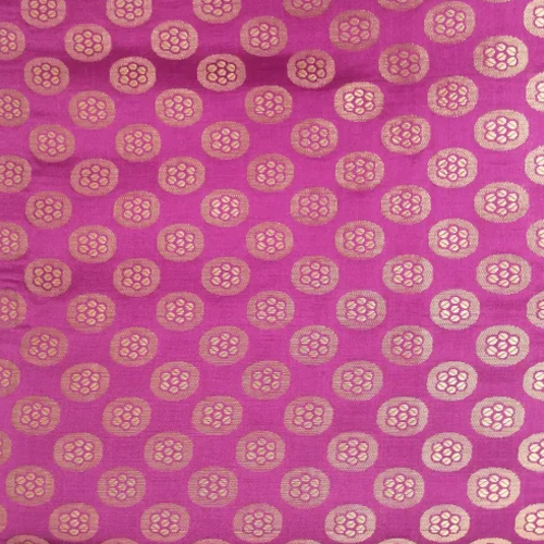 Banarasi Jacquard Crepe Fabric