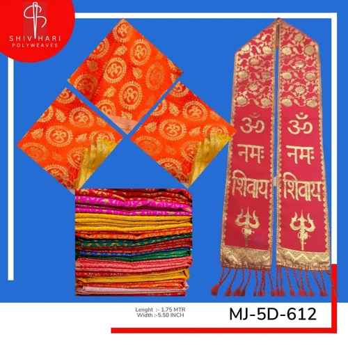 Polyester Om Namah Shivay Patka - Size: Different Available