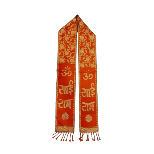 Om Sai Ram Jacquard Weving Patka