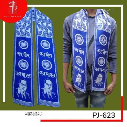 Jay Bhim Jai Bharat Polyester Patka