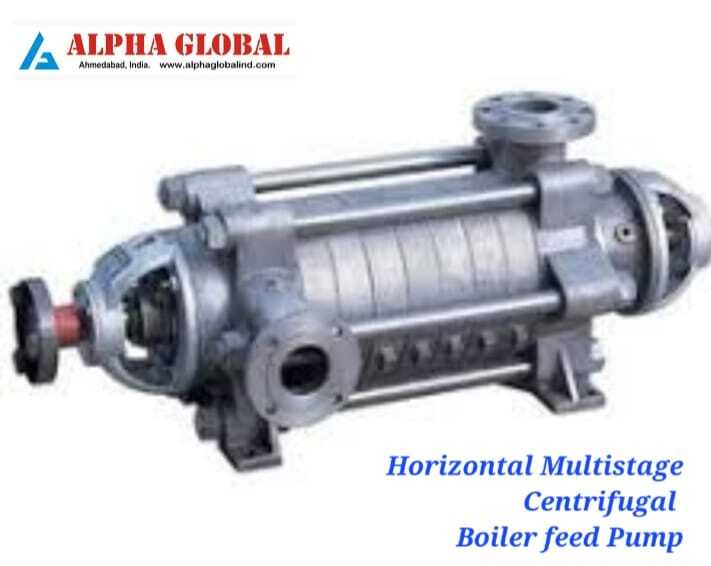 Boiler Feed Centrifugal Multistage Pump - Color: Blue