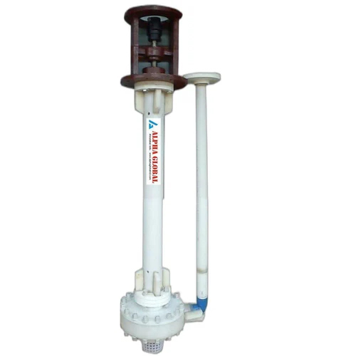 Pp Pvdf Vertical Pump - Color: White