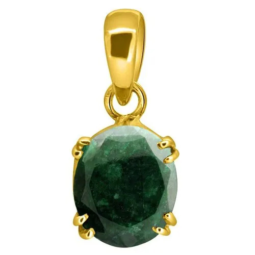 Emerald Gemstone Locket Ashthdhatu Panna Ashthadhatu Pandent