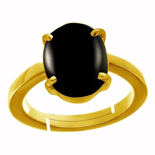 Black Onyx Panchdhatu Rings