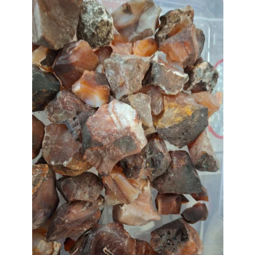 Red Carnelian Rough stone