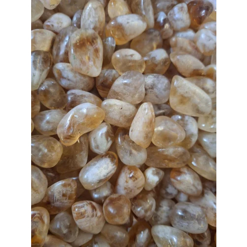 Citrine Tumble Stone - Occasion: Daily Wear