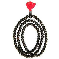 Ebony Wood Beads - Polished Finish, Round Shape 5-20mm | Masculine Design For Daily Wear, High-quality Ebony Wood Elegance