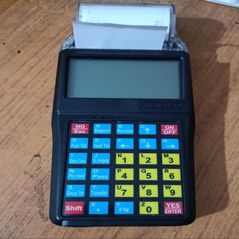 Hand Held Toll Bill Collection Machine
