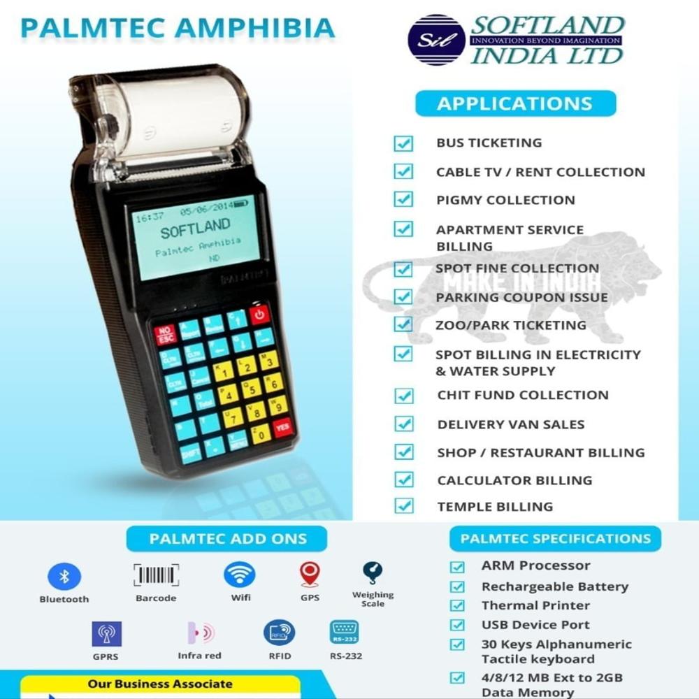Hand Held Toll Bill Collection Machine