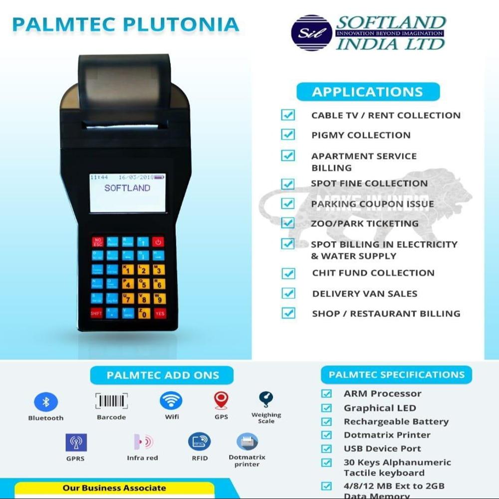 Hand Held Toll Bill Collection Machine