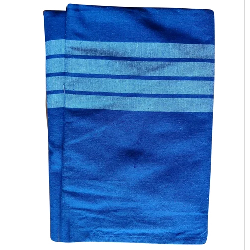 Blue Cotton Bed Sheet - Feature: Washable