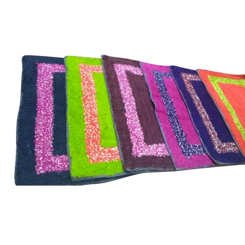 Polyester Floor Mat - Color: Multicolor