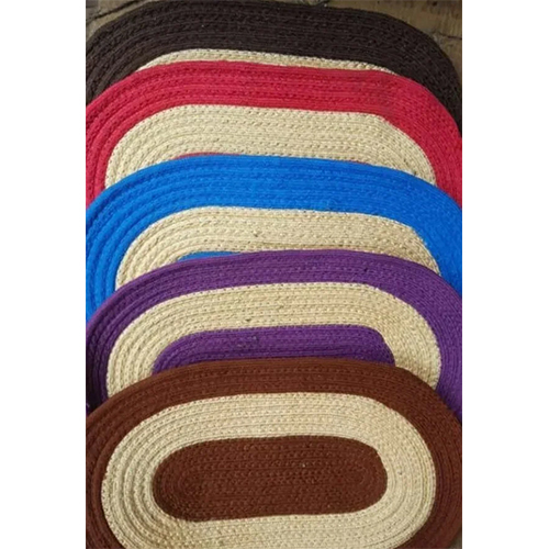 Round Shape Carpet Floor Mat - Color: Multicolor