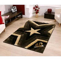 Designer Floor Carpet - Acrylic, 3 X 6 ft , Multicolor, Rectangle Shape, Quick-Drying, Various Thickness Options for Versatile Style
