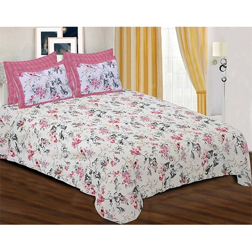 Cotton Printed Bedspread - Color: Multicolor