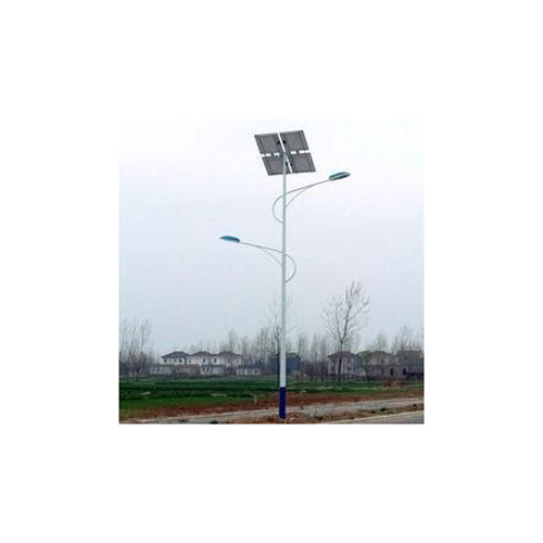 Solar Street Light System - Color: Grey