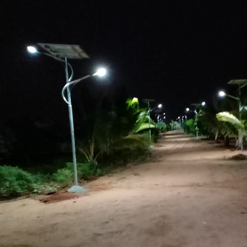 Outdoor Solar Street Light - Color: Grey