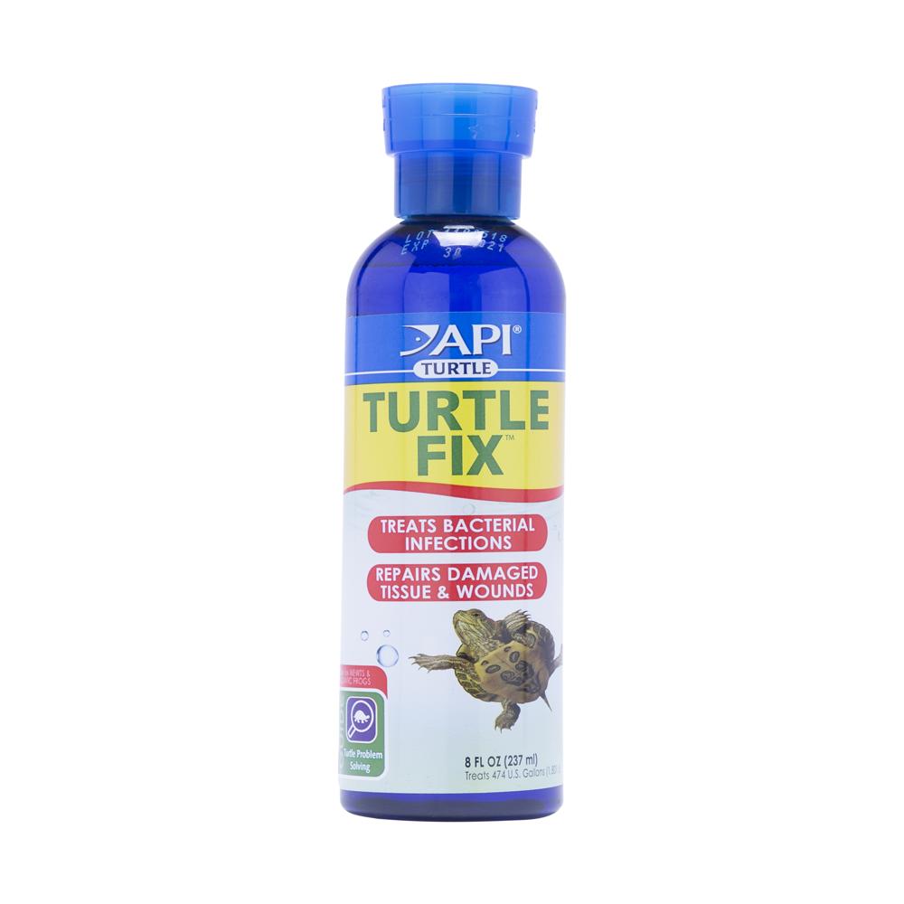 Turtle Fix Reptile Treatment 237ml Api - Color: Blue