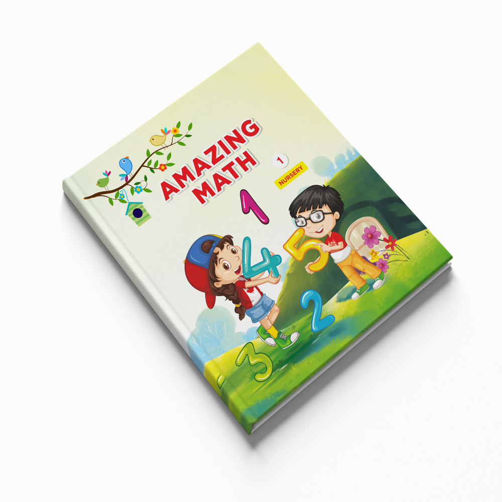 Math workbook for nursery class