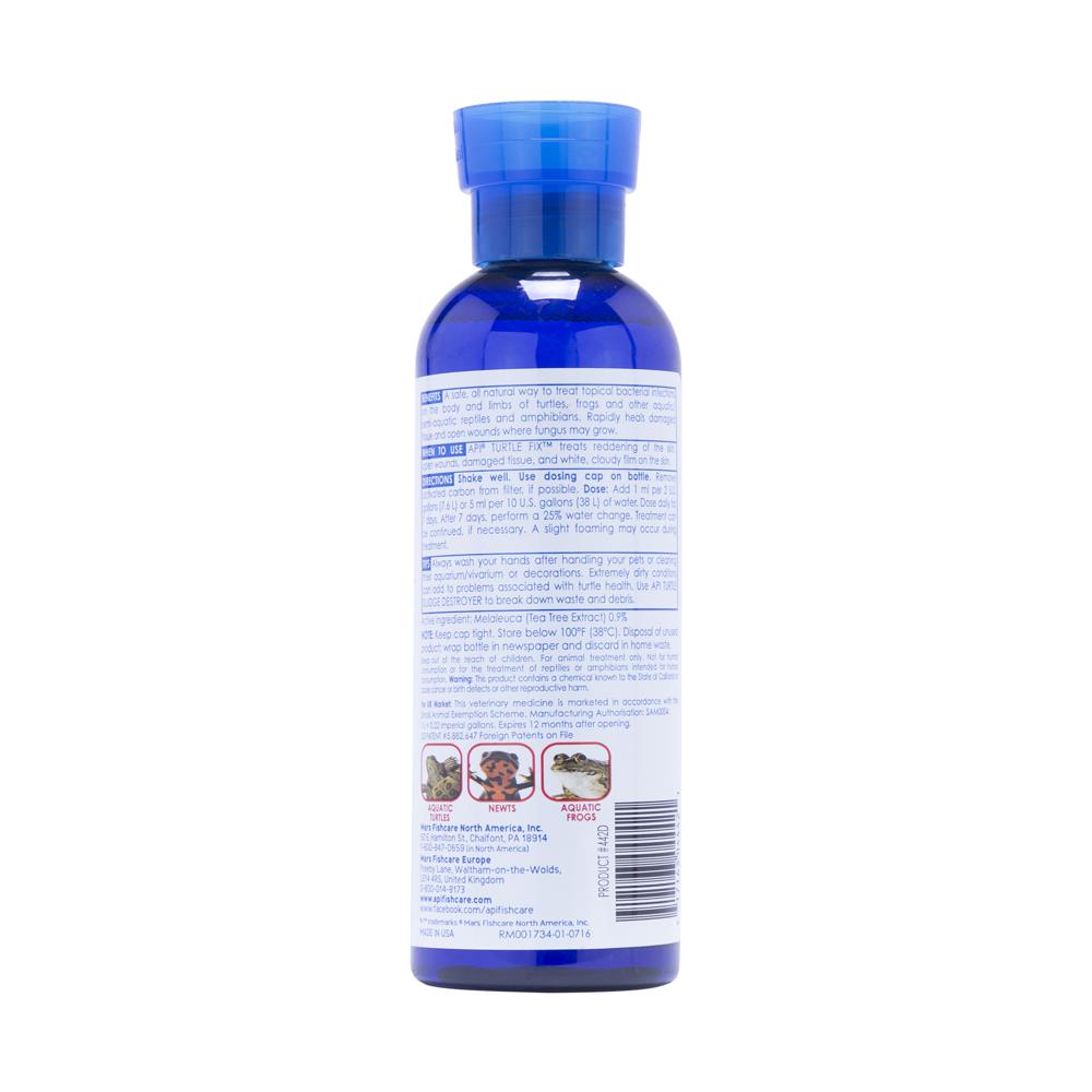 Turtle Fix Reptile Treatment 237ml Api - Color: Blue