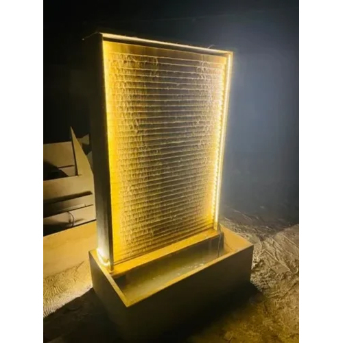 Sand Stone Fountain With Lighting