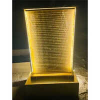 Sand Stone Fountain With Lighting