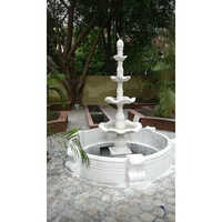 White Marble Fountain