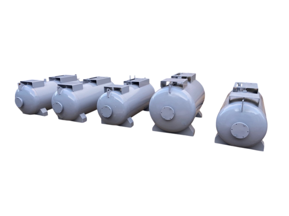 Horizontal Vessels - Capacity: 1000-10000l Ltr
